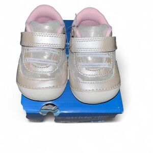 Stride Rite Baby Girl Sneakers 3c x wide NWT
